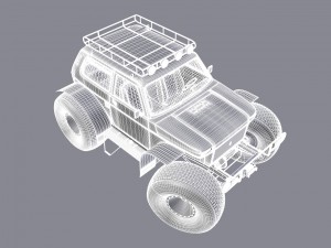 lada niva marsh 1922 3D Model
