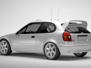 toyota corolla wrc 3D Model