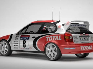 toyota corolla wrc 3D Model