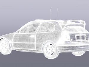 toyota corolla wrc Model 3D