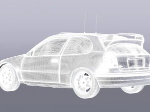 toyota corolla wrc 3D Model
