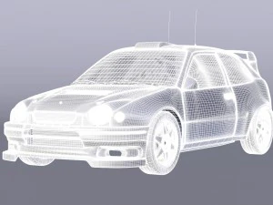 toyota corolla wrc 3D Model