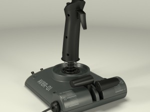 saitek av8r joystick 3Dモデル