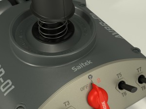 saitek av8r joystick 3Dモデル