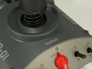 saitek av8r joystick 3D Model