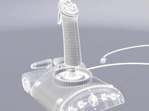 saitek av8r joystick 3D Model