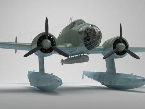 rwd-22 torpedo bomber 3D Model