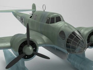 rwd-22 torpedo bomber 3D Model