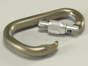 climbing carabiner 3D Model