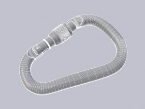 climbing carabiner Model 3D