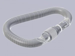 climbing carabiner 3D Model