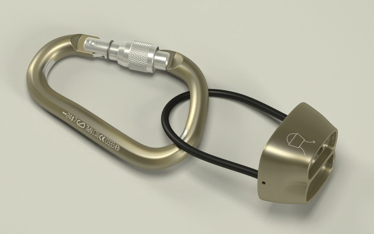 climbing belay equipment 3D Model .c4d .max .obj .3ds .fbx .stl .blend