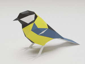 bird - tit 3D Print Model