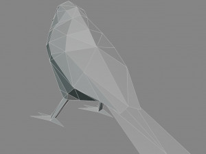 bird - tit 3Dプリントモデル