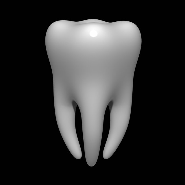 tooth Modelo 3D .c4d .max .obj .3ds .fbx .stl .blend 