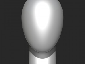 mannequin head Model 3D