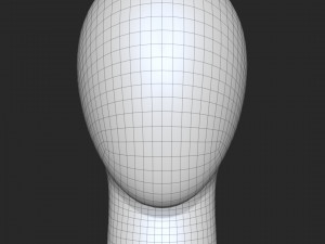 mannequin head Model 3D