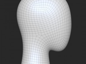 mannequin head Model 3D
