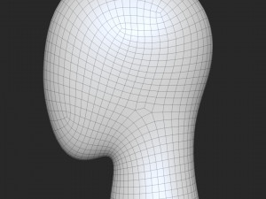 mannequin head Model 3D