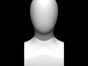 manken kafası 3D Model