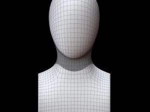mannequin head 3D Model