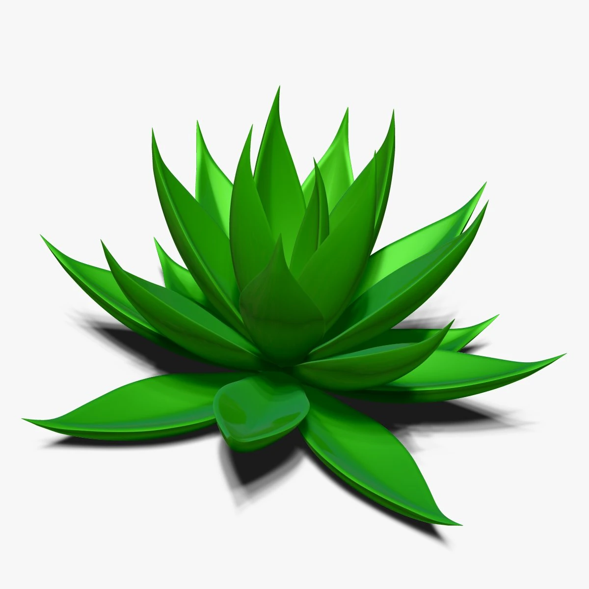 リュウゼツラン アロエ 3Dモデル .c4d .max .obj .3ds .fbx .stl .blend 