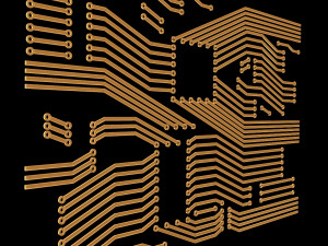 circuit board 3Dモデル
