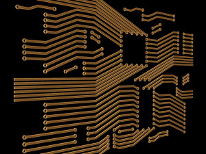 circuit board 3Dモデル