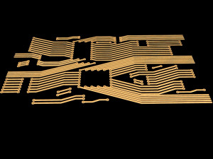 circuit board 3Dモデル