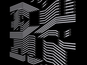 circuit board 3Dモデル