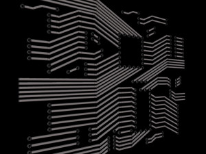 circuit board 3Dモデル