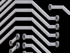 circuit board 3Dモデル