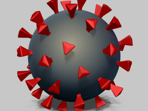 corona virus covid - 19 3D Model