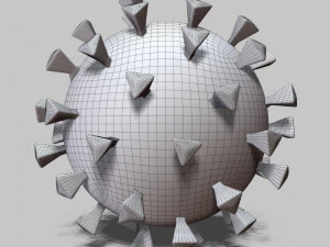 corona virus covid - 19 3D Model