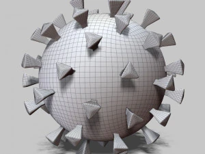 corona virus covid - 19 3D Model