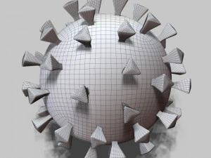 corona virus covid - 19 3D Model