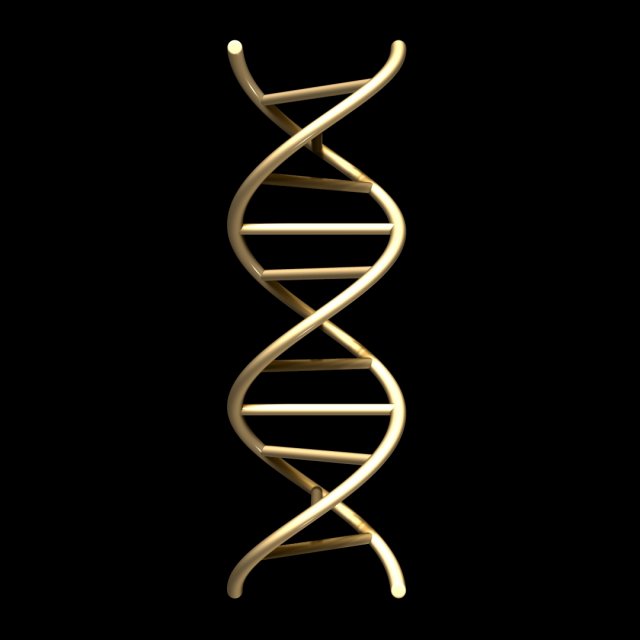 dna chain Model 3D .c4d .max .obj .3ds .fbx .stl .blend 