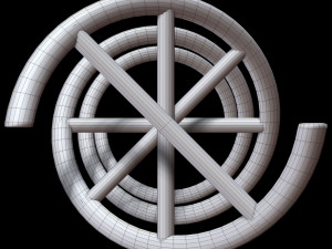 dna chain Model 3D