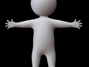 dummy stickman Modello 3D