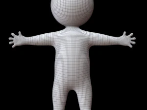 dummy stickman 3D Model