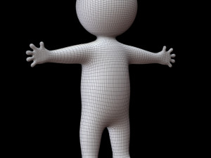 dummy stickman Modello 3D