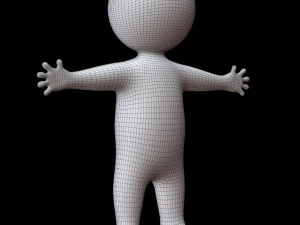 dummy stickman 3D Model
