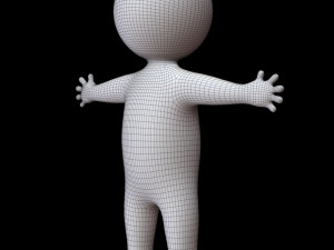 dummy stickman Modello 3D