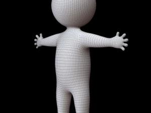 dummy stickman 3D Model