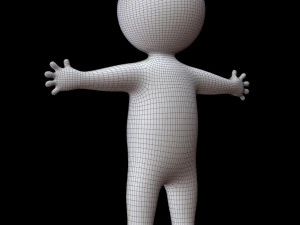 dummy stickman 3D Model