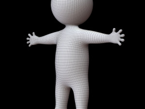 dummy stickman Modello 3D