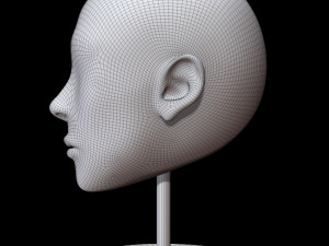 mannequin head 3D Model