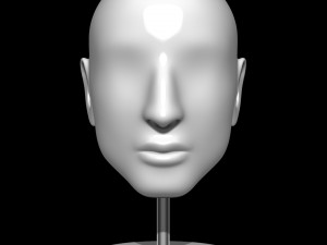 mannequin head 3D 모델