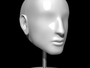mannequin head 3D मॉडल
