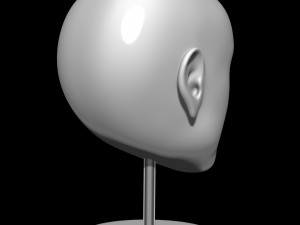 mannequin head 3D मॉडल